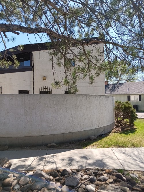 This Building Has A Sort Of Colonial-Spanish Style, Which Is Very Uncommon To See Where I Live Due To