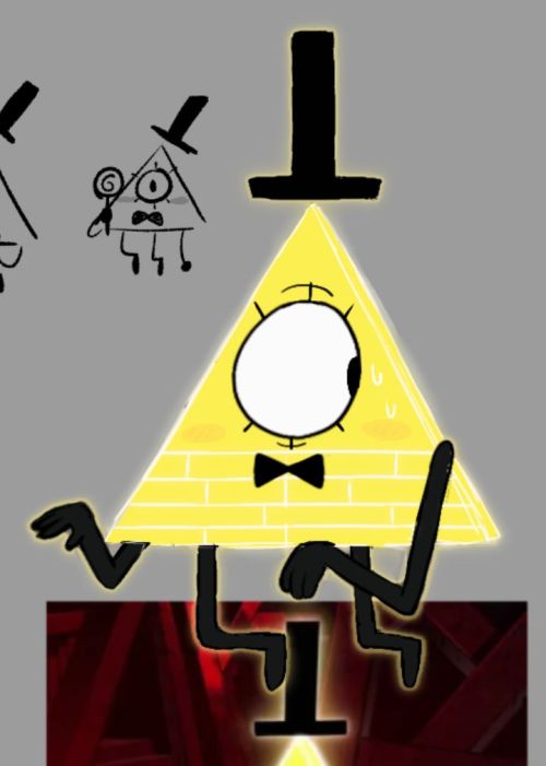 BILL CIPHER DOODLE DUMPSCARE