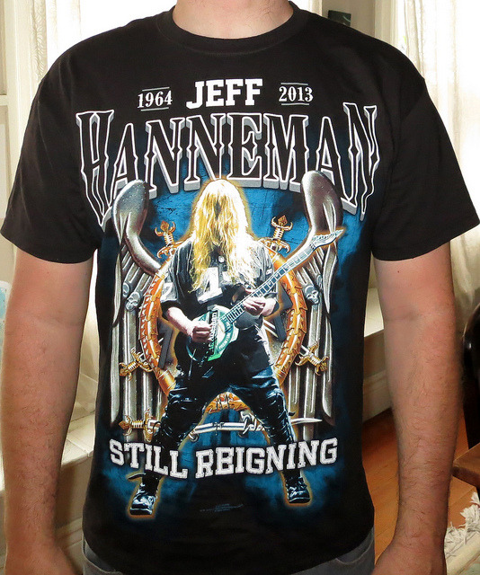 Minor Thread — Day: 683 Shirt: Jeff Hanneman - Still Reigning