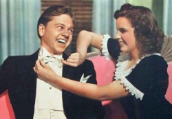 jasecarson:  Mickey Rooney, Judy Garland_in “Andy Hardy Meets A Debutante” 1940