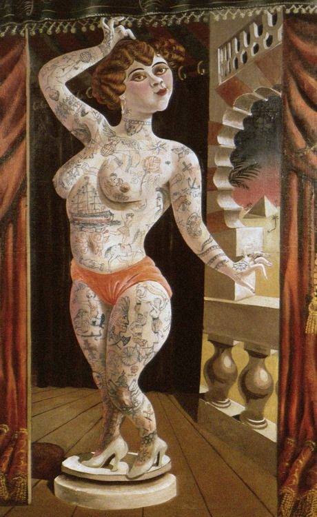 Porn OTTO DIX -Suleika,la femme tatouée - 1920https://painted-face.com/ photos