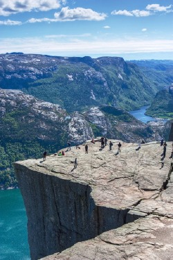 wolverxne:  Natural High - Preikestolen/Pulpit Rock by Jim Boud  