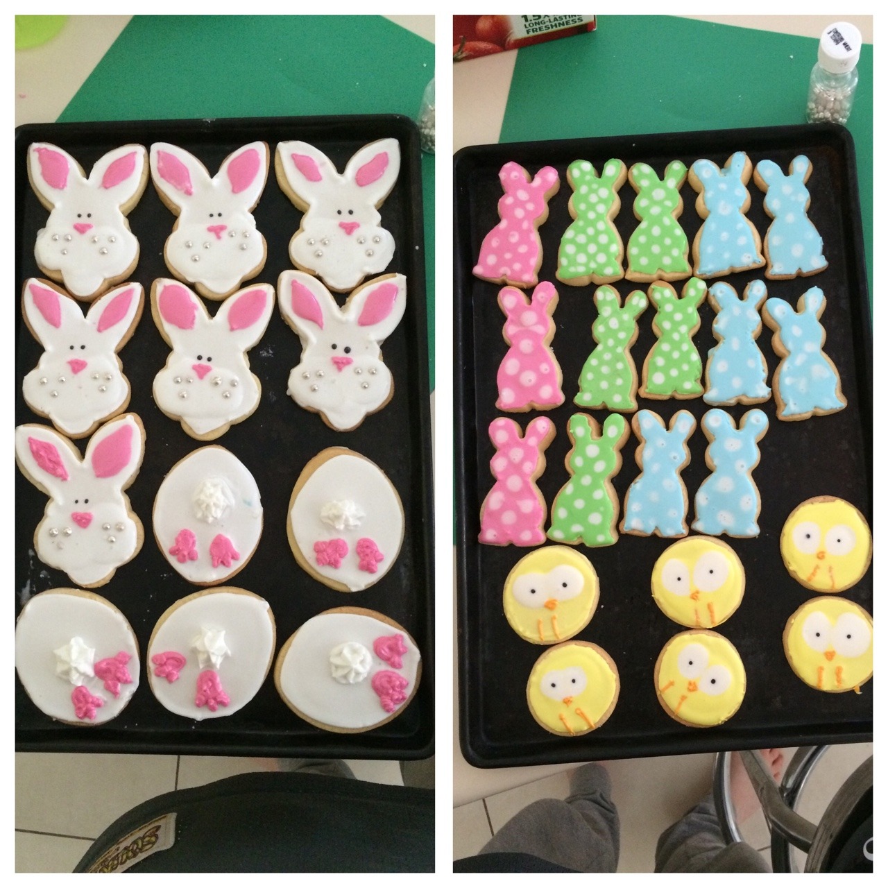 Look at all my cute little cookies :3  I&rsquo;m so proud of them!
