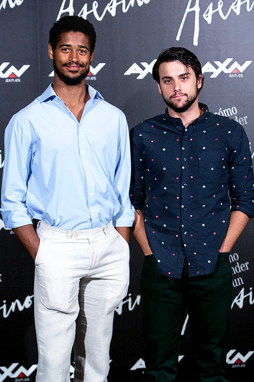 Sex htgawmsource:  Alfred Enoch and Jack Falahee pictures
