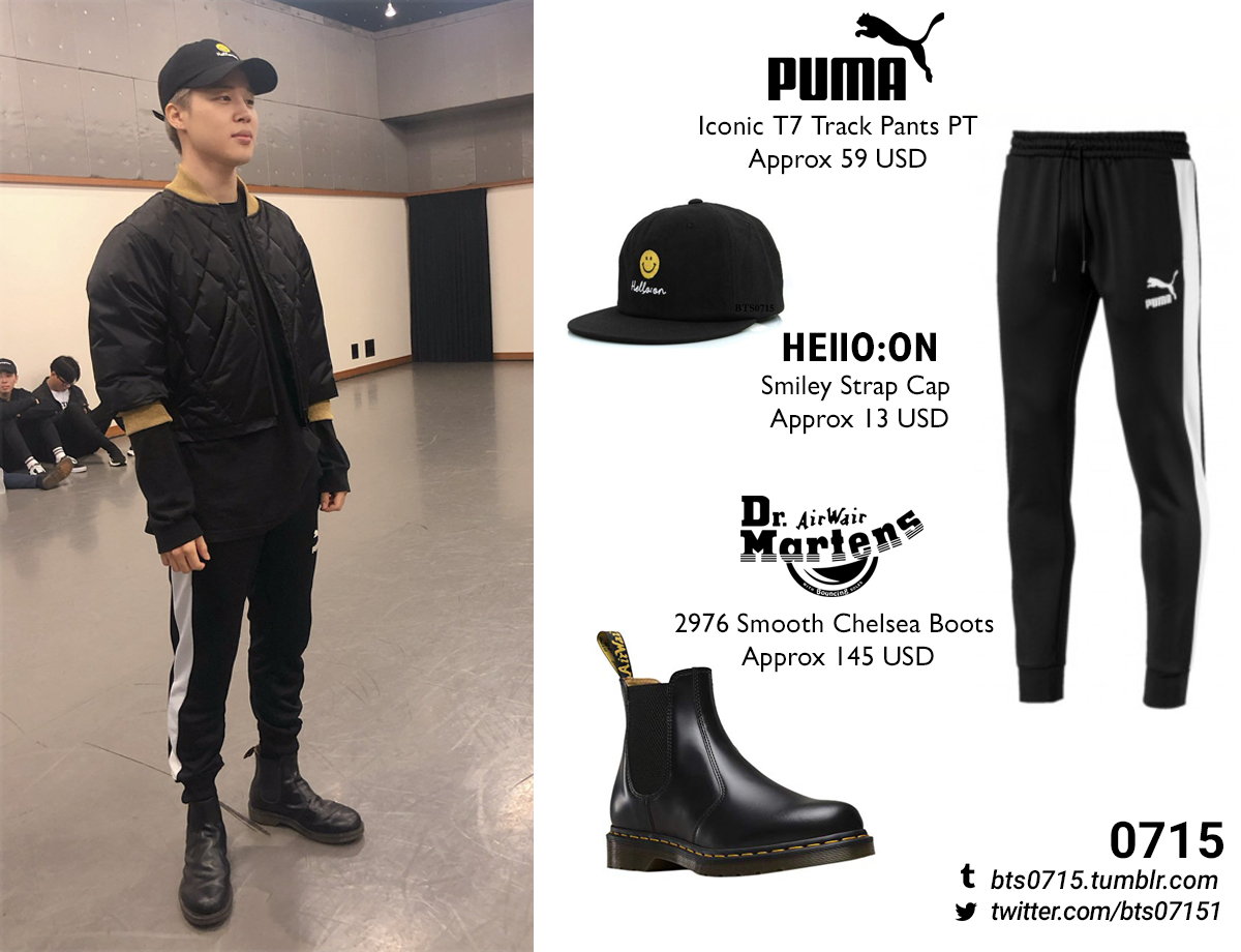 BTS FASHION/STYLE — 191012 | Jimin : Official Twitter Puma