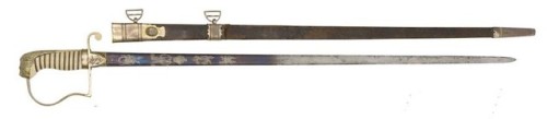victoriansword:British Pattern 1805 Naval Officer’s SwordBy Shrapnall, 61 Charing Cross, Early 19th 