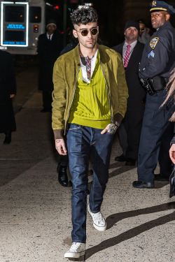 keepingupwithzayn:  Zayn arriving at the