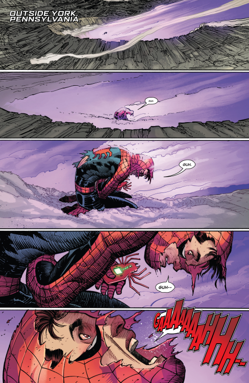 It seems Peter’s not happy for JRJR is returning at MarvelThe Amazing Spider-Man Vol. 6 #1 (April 27