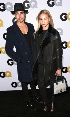 fabulouswillycartier:  Willy Cartier &amp; Rose Bertram | GQ Men of the Year Party x Ebell Club, LA | ph. Zimbio 