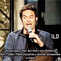 “My whole time at SNL, women were always the quarterback. It was Tina when I got there, then Amy, th