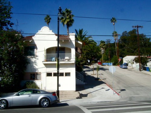 yesterdaysprint:  Mt Washington, Los Angeles, 1911 and today 