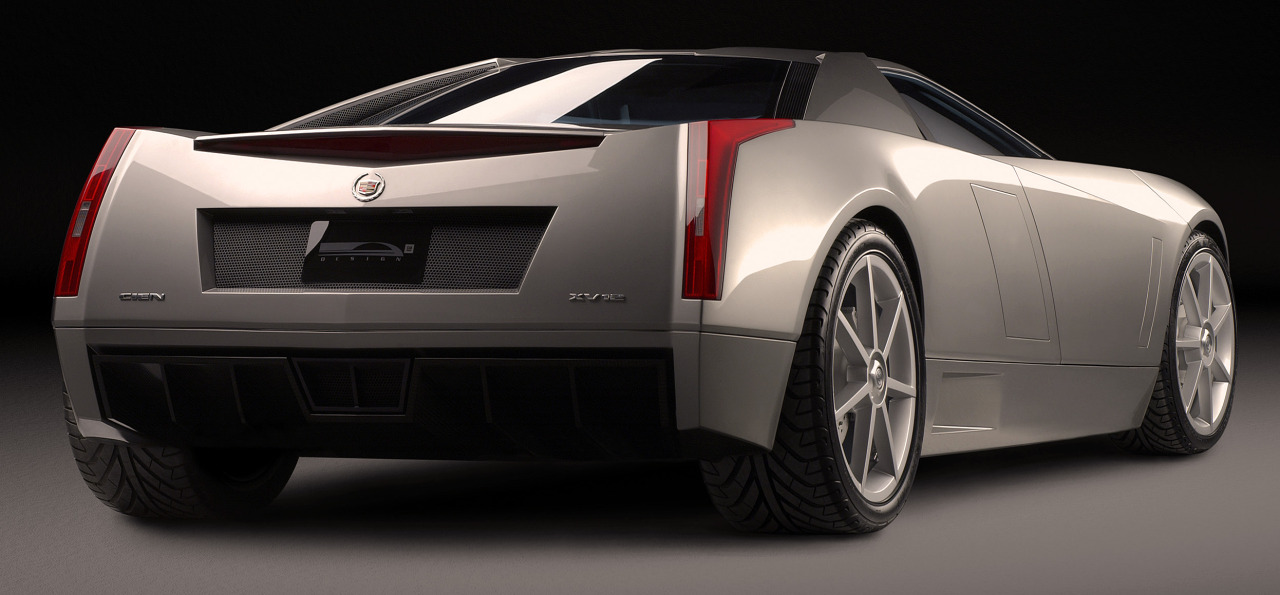 carsthatnevermadeit:  Cadillac Cien, 2002. A mid-engined, high performance sports