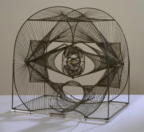 oeus:  Maquette of a Monument Symbolising the Liberation of the Spirit  Antoine Pevsner  