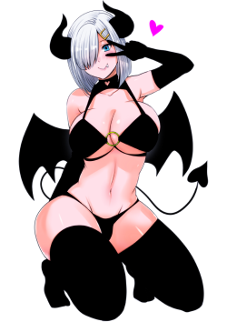 pereperekun:  Succubus  Hamakaze♡ ;9