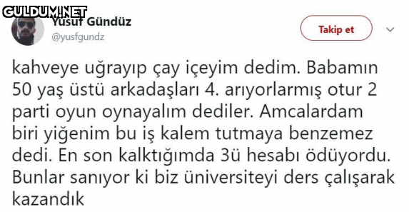 Yusuf Gündüz Takip et...