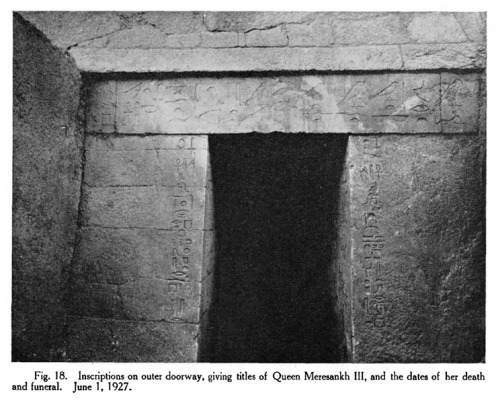 deathandmysticism:Tomb of Meresankh III, Egyptian Queen during the 4thdynasty, 2723 to 2563 BC