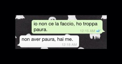 tiprendoetiportoviaa:  coloralemiepaure:  &ldquo;Siamo qui, tante vittorie, giorni bellissimi, sconfitte stupide, giorni difficili, tristezze ed euforie, ma sento sempre che tu ci sei, che anche quando è dura non te ne vai, sempre accanto a me, non mi