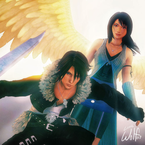 Squall &amp; Rinoa - they&rsquo;ve got hearts of lions. FFVII has all the spotlight right no