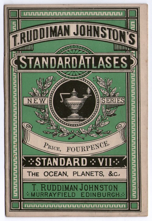 Late 19th Century Atlas part VII The Ocean, Planets, &amp;c. 