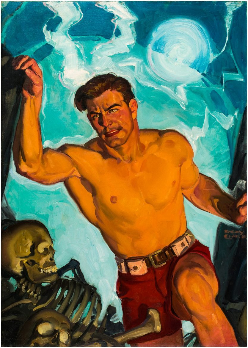 ratatoskryggdrasil:Walter Baumhofer for Doc Savage Magazine, 1938