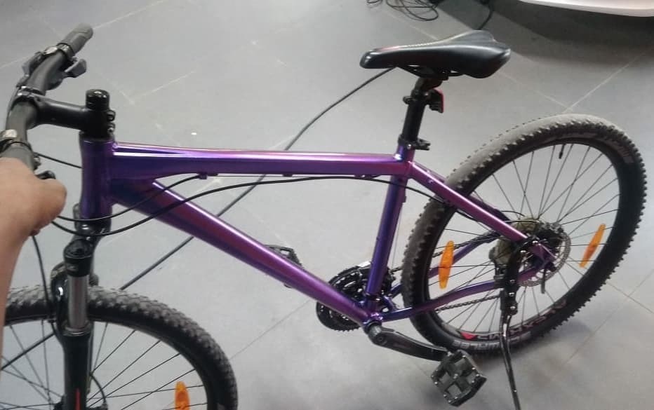 plasti dip mtb frame