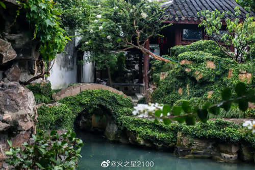 fuckyeahchinesegarden:网师园wangshiyuan, suzhou, jiangsu province by 火之星2100