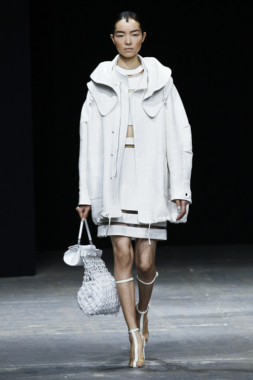 Alexander Wang Spring-Summer 2013A Personification Of The State Of Mind Take sheaves of leather, sla