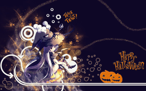 Halloween Wallpapers • Pumpkin theme • Anime/ Video Game characters • Desktop