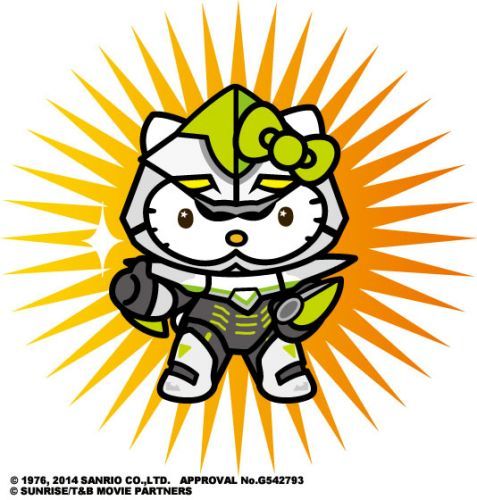 tigerandbunnyftw:  Hello Kitty x Tiger &amp; Bunny collaboration From the official
