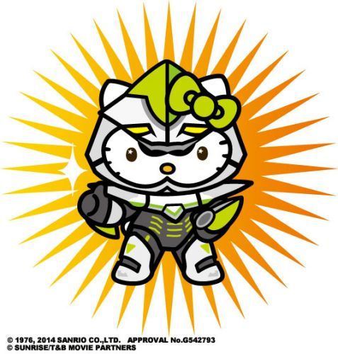 tigerandbunnyftw:  Hello Kitty x Tiger & Bunny collaboration From the official website 