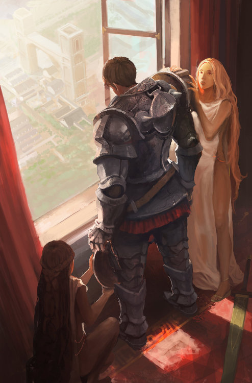 we-are-knight: seahorse-princess-s: wearepaladin: knight by artcobain I want to have their job, Knig