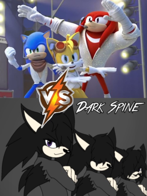 Do Sonic And His Friends Think They Are Cooler Than The "Dark Spine" Group? If So, Then Sonic VS Dark