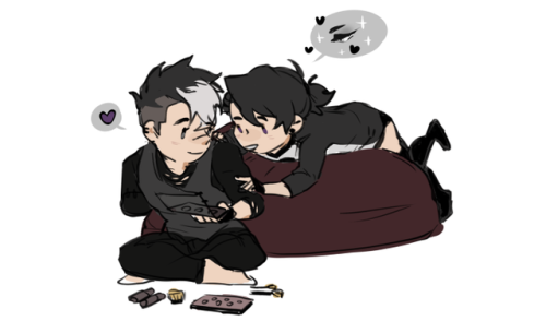 nonis:oldie goth sheith drawings i forgot to post… ops!AND YES, they do each others makeup an