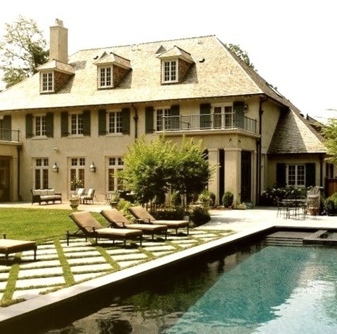 DC Metro Pool LapIdeas For A Sizable Contemporary Backyard Hot Tub Remodel With Rectangular Lap Stones