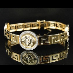 freshflashynyoung:  Versace style bracelet!!!