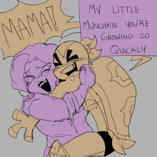 I Know Raph Is A Total Mama's Boy, But Can We Pretty Please Have Some Of Big Mama Cuddling The Others.