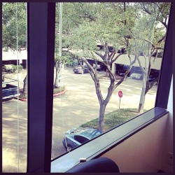 Stuck in the office and it&rsquo;s so nice out. #CornerOffice