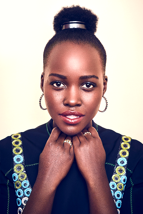 queenofnyongo: Lupita Nyong'o poses during the ‘Black Panther’ Portrait Session by Koury