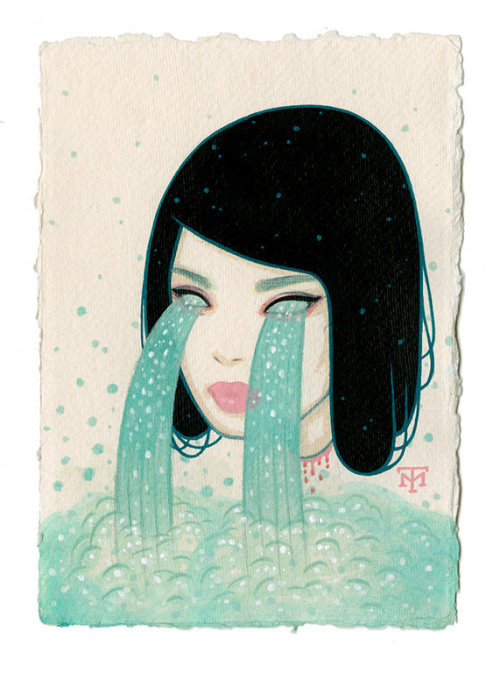 supersonicart:   Tara McPherson’s “I Know It By Heart.” Currently showing in Rome, Italy at Dorothy Circus Gallery is artist Tara McPherson’s solo show, “I Know it by Heart.”  The show is on display until September 26th, 2015. You can continue