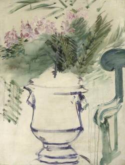 centuriespast:  A Garden Urn Édouard Manet (1832–1883) The Ashmolean Museum of Art and Archaeology 