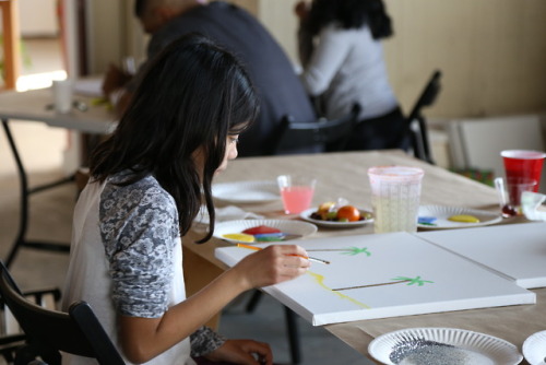 Images from the Paint with Alake! Youth WorkshopSunday February 25, 2018at 356 Mission/Ooga Booga II