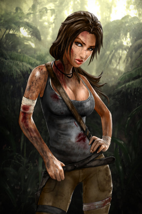 Porn Pics theomeganerd:  Tomb Raider, Gears of War,