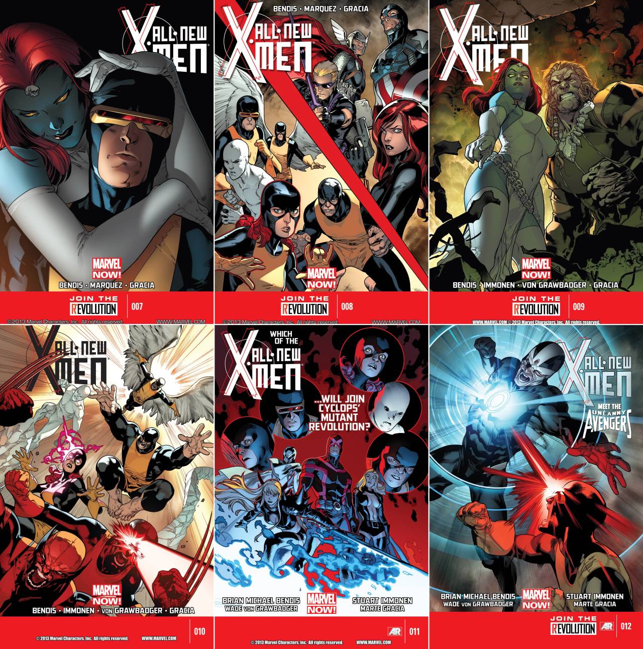 thebendisageofcomics:  All-New X-Men Cover Gallery