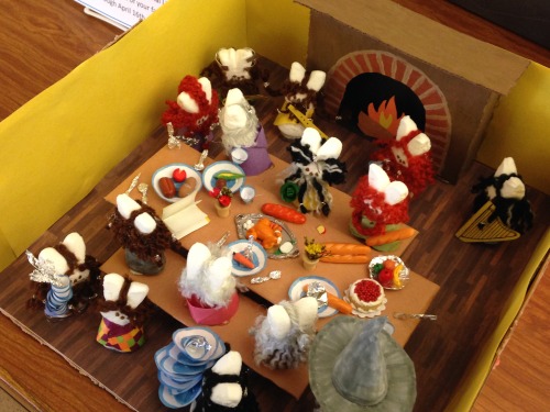 This Is My Peeps Diorama For The Contest At School. I Didnt Win But There Is Still The Peeples Choice