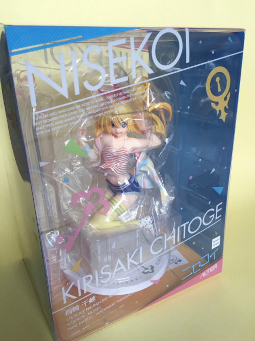 Box review: Chitoge Kirisaki Okay, even the box that’s housing the figure deserves a brief review, o