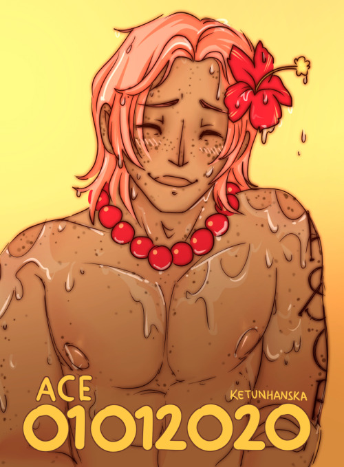 ace with rouges hair colour please (happy birthday freckled fire man of my heart and less importantl