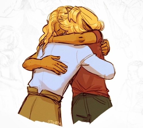 hannrenn:twin reunion hug babey!!!