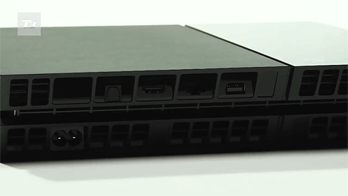 mira-silvia:  dubstep-and-stuff:  themrcreepypasta:   PlayStation 4 Console in depth. 2 USB ports in front and disk slot Ports (Back): Optical, HDMI, LAN, AUX, and Power *More vents to reduce heat output*  Porn on my main blog. sorry for the NSFW  Jesus