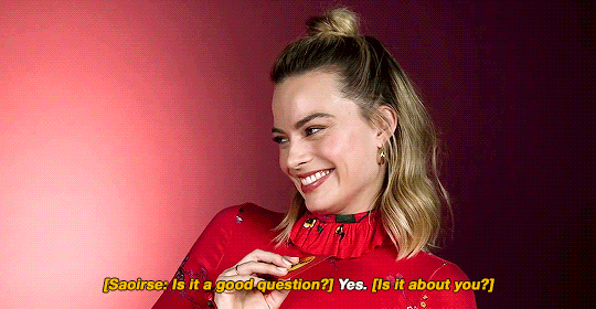 margotnews:Saoirse Ronan And Margot Robbie Interview Each Other