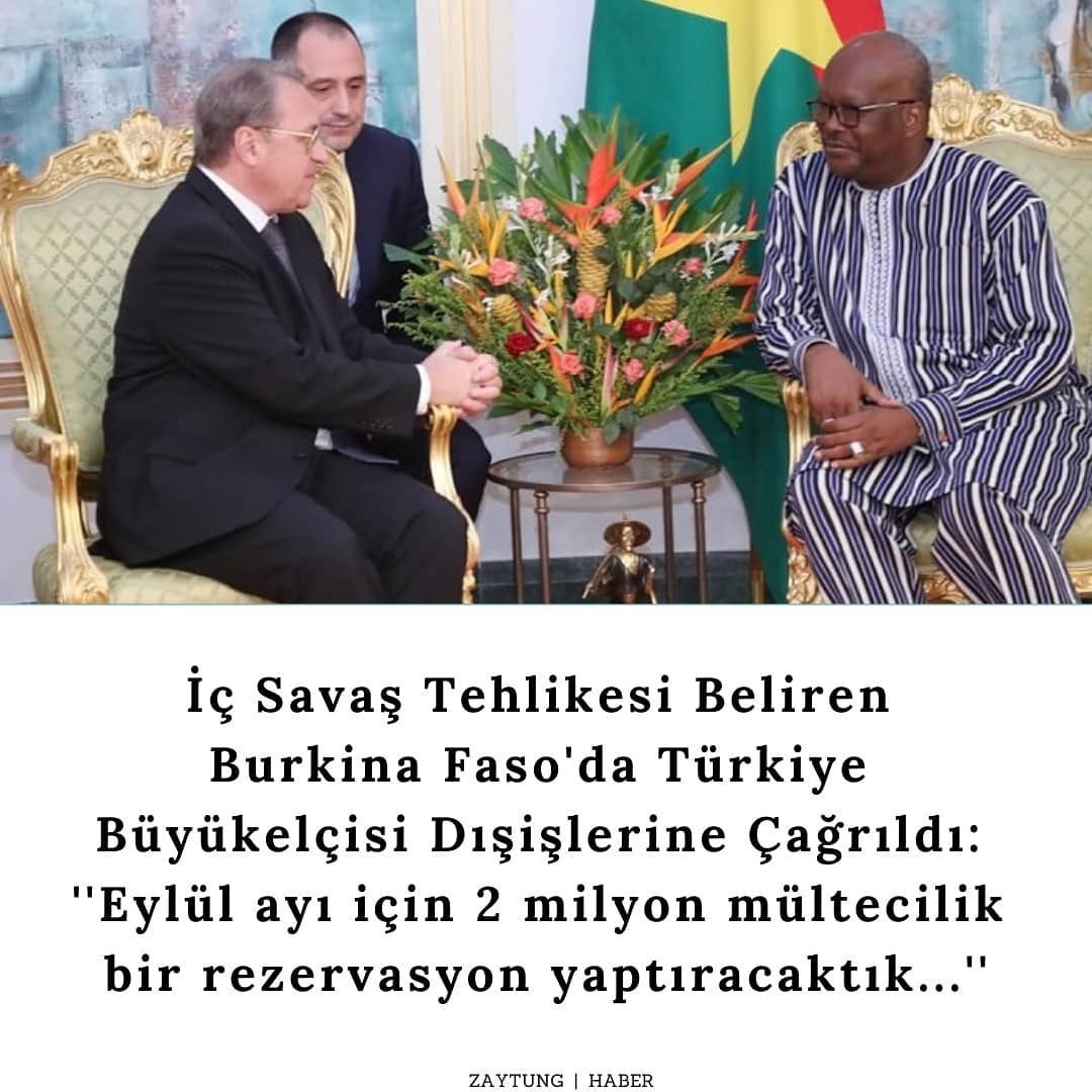 "Değerli Burkina...